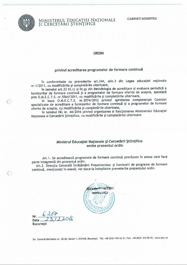 Educație Nonformală Pentru O școală Altfel Asociatia Proeuro Cons