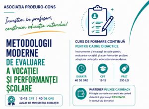 Metodologii moderne de evaluare a vocației și performanței școlare