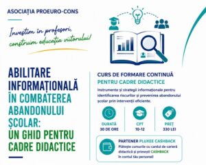 Abilitare informațională în combaterea abandonului școlar: un ghid pentru cadre didactice