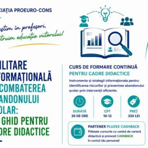 Abilitare informațională în combaterea abandonului școlar: un ghid pentru cadre didactice