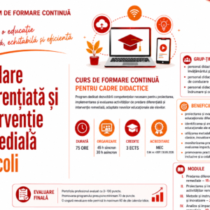 Predare diferențiată și intervenție remedială în școli