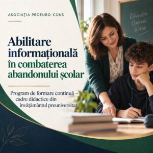 Abilitare informațională în combaterea abandonului școlar: un ghid pentru cadre didactice